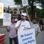 R.E.A.L. Rally attendees publicize MAS' documented statements that their worldview is based on the Islamic supremacist Muslim Brotherhood