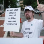 R.E.A.L.'s Jeffrey Imm challenges HAMAS' oppression and terrorist activities leading to bloodshed in Gaza