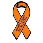 Orange Ribbon for Universal Human Rights - Responsible for Equality And Liberty (R.E.A.L.)