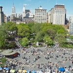 NYC's Union Square Park - South Plaza - Site of July 25 Responsible for Equality And Liberty (R.E.A.L.) Public Awareness Event