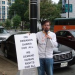Responsible for Equality And Liberty (R.E.A.L.)'s Jeffrey Imm Protests OIC Outside of U.S. Institute of Peace Meeting with OIC in Washington DC