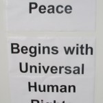 Sign at September 30 Protest at USIP Meeting with OIC