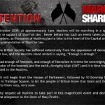 Anti-Democracy, Anti-Freedom Group "Islam4UK" Plans October 31 March Calling for the End of Democracy and Freedom in the United Kingdom