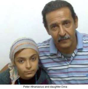 Peter Athanasius and 15 year old Daughter Dina