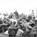 Image of Abdul Alim Musa and crowd from "Masjid Al-Islam Establishing Islam in Southeast DC"