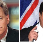 David Duke (left) and Nick Griffin (right) - Appeared at White Supremacist Event Attended by Terrorist Von Brunn -- Nick Griffin to Speak at February 2010 Conference at Westin Dulles Hotel (Duke Photo by Richard Ellis/Getty Images; Griffin Photo by Mirror.co.uk)