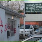 Tennessee:  Vandalism at the Al-Farooq Mosque (Photo: The Tennesseean/TIRRC)