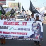 Anti-Democracy, Supremacist Group Hizb ut-Tahrir Leads Protests Against Barack Obama