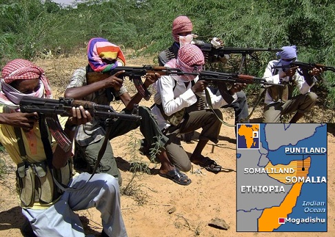 Stock Photo of Somalia Jihadists (ABDIRASHID ABDULLE/AFP/Getty  Images)