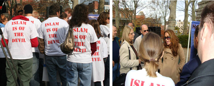 Dove World Outreach at November 2009 Columbus Protest Led by  Current Executive Director of the SIOA (Photo 2: AtlasShrugs)