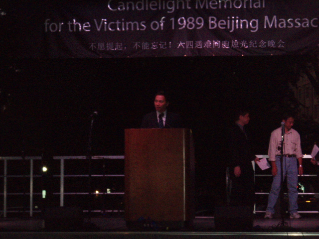 Dr. Wang Dan - Heroic Tiananmen Square Protestor