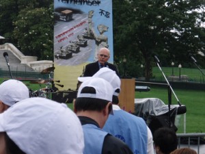 Dr. Lee Edwards of the Victims of Communism Memorial Foundation speaks