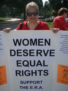 Virginia's Rosemary Storaska Stands Out in Support of the Equal Rights Amendment