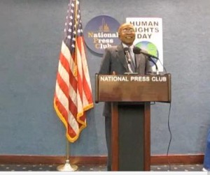 Pakistan Christian Congress' Dr. Nazir Bhatti - Human Rights Day - National Press Club, Washington DC