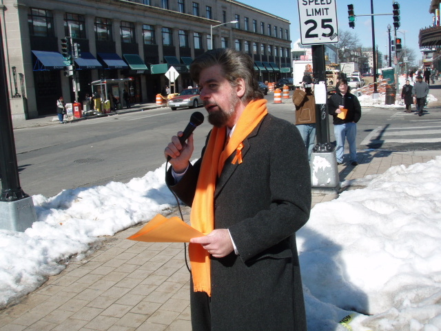 February 19 - R.E.A.L.'s Jeffrey Imm Speaks at Columbia Heights After Cancellation of "American Renaissance" Event