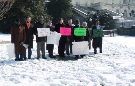 Damanga's Mohamed Yahya, R.E.A.L's Jeffrey Imm, and Other Activists at Capitol