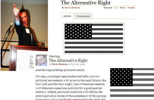 Alternative Right's Kevin DeAnna's View of America - One that is Only White and Black