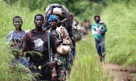 "Lord's Resistance Army (LRA)" (Photo: Guardian)
