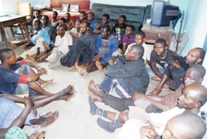"Some of the people arrested over the Jos inter-ethnic killings. Photo: NEXT"