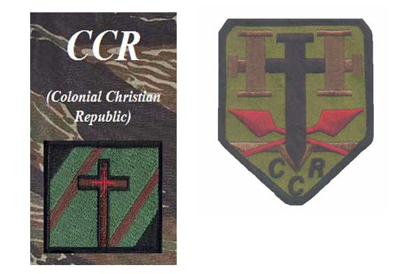 Hutaree Promotes Colonial Christian Republic (CCR) on Website and Uniform