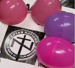Aryan Nations Racist Hate Fliers Found in Detroit Easter Eggs (Photo: WJPK Detroit)