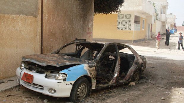 Image from Attack on Copts on March 12, 2010 (Photo: AsiaNews)