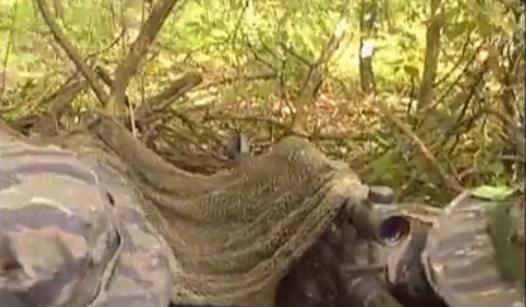 More Hutaree Sniper Training - Simulating Camoflauged Weapons in Woods