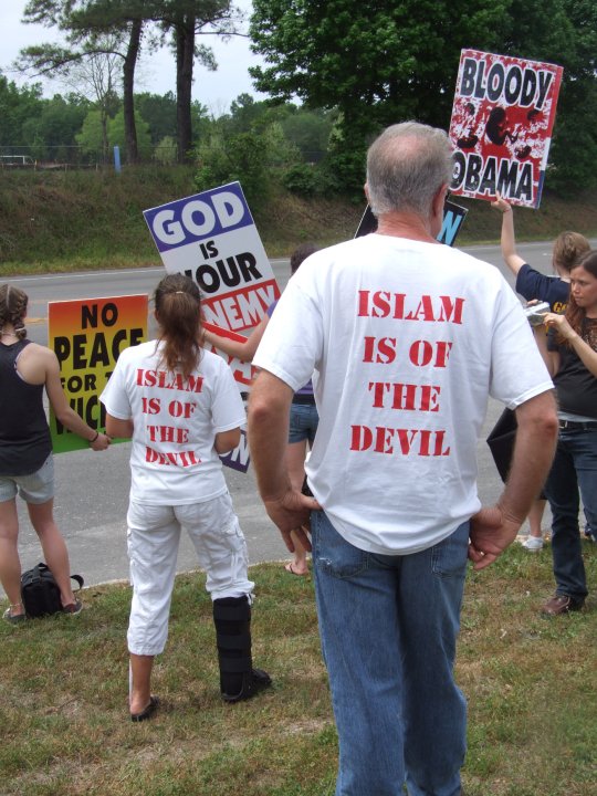 Photograph of WBC - Dove Outreach Joint "March" on April 18, 2010