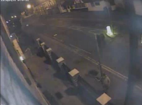 Clip from YouTube Video of Attack on Mosque by Brick Throwing Individual (Photo: YouTube)