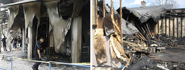Church Burned Down in Malyasia, Mosque Burned Down in United States