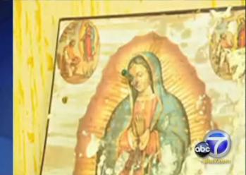 Los Angeles: Hate Crime Vandalism in Christian Church (Photo: ABC)