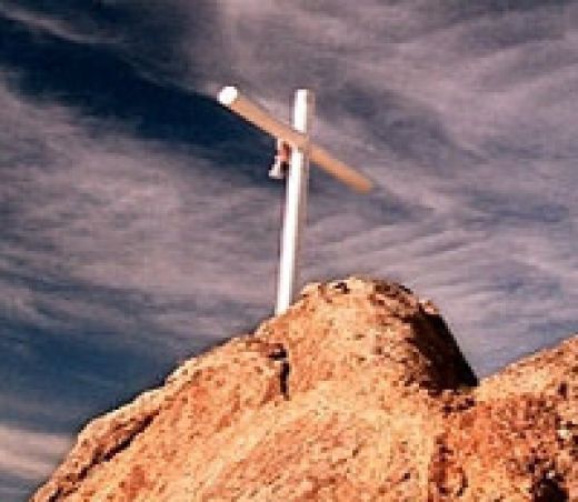 Mojave WWI Memorial Cross 