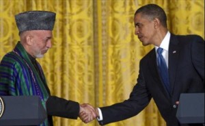 Afghanistan President Karzai and U.S. President Obama Meet at White House (Photo: AP/Evan Vucci)