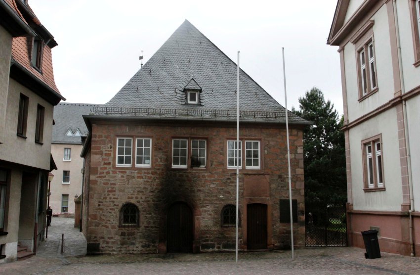 Terrorist Arson Attack on Worms Synagogue in Germany (Photo: DPP)