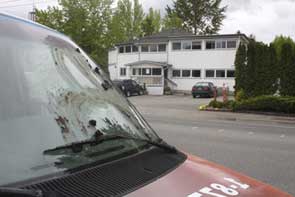 Muslim Van Vandalized in Bellevue - Across Street from Muslim Mosque and Mormon Church