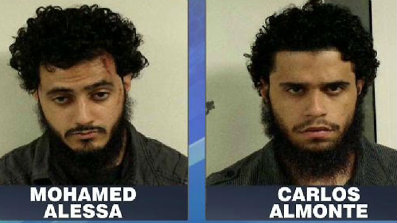 Police Photos of Mohamed Alessa and Carlos Almonte (Photo: Department of Justice)