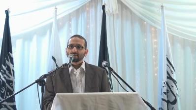 UK Hizb ut-Tahrir Leader Burhan Hanif Urges Australian Muslims to Reject Democracy (Photo: YouTube)