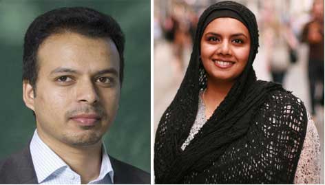 Muslims Ed Husain and Hadiya Masieh: Former Hizb ut-Tahrir Members Who Reject HT's Extremist Views (Ed Husain - Left - Photo: the Independent, Hadiya Masieh - Right - Photo: the Guardian) 