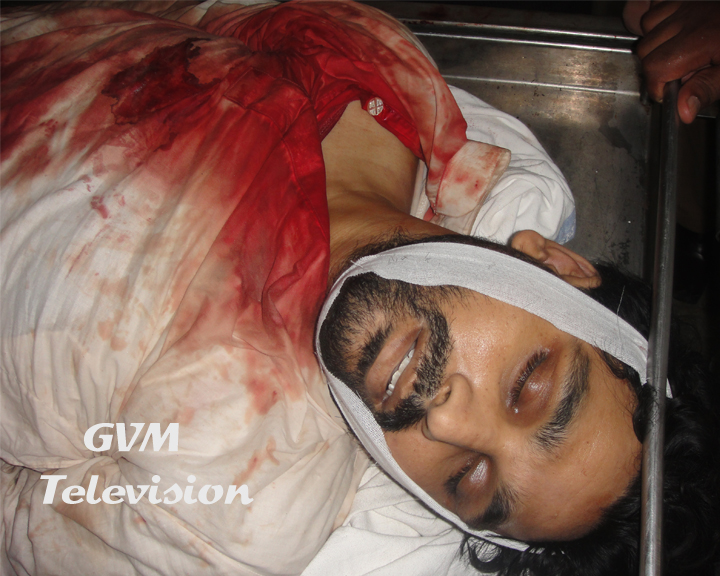 Pakisan: Christian Pastor Rashid Emmanuel Gunned Down in Faisalabad Court in Broad Daylight on July 19, 2010. (Photo by Jabran Inayat and GVM Television)