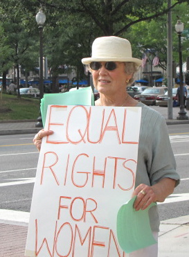United4Equality on Women's Equality Day 2009 - Maureen Gehring