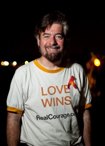 Responsible for Equality And Liberty's Jeffrey Imm Joins Candlelight Vigil (Jeff Nenarella / The Epoch Times) 