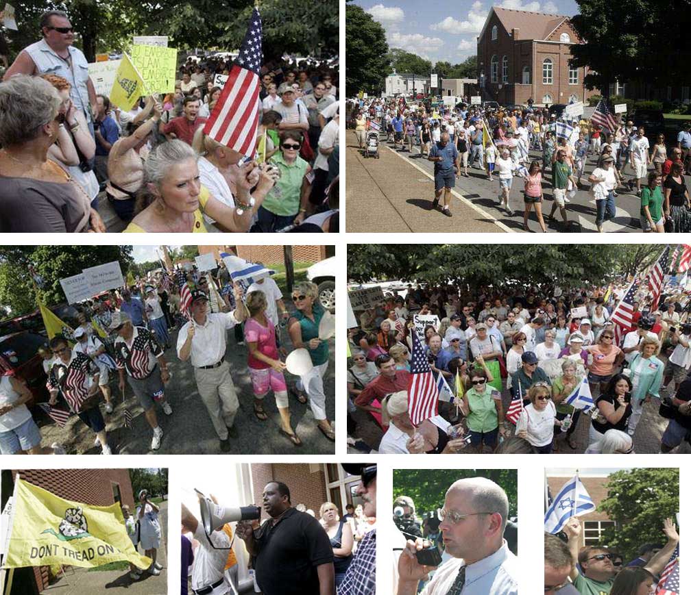 Murfreesboro, Tennessee: Photos from July 14 Anti-Mosque March (Photos: DNJ, except for Photo 7, ABP)