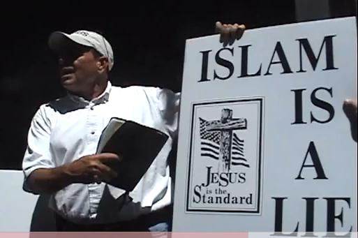 Christian Group "Operation Save America" (OSA) Leader Promotes Message "Islam is a Lie"  (Photo: YouTube) 