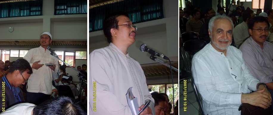 Bandung, Indonesia Debate on Religious Freedom - Madeline Brooks Describes Imam Rauf and HTI Members in a "Feeling of Celebration"??  (Photo: HTI Website) 