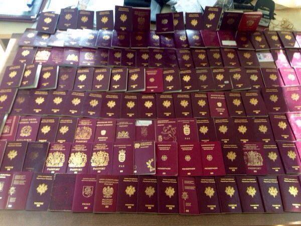Turkey: ISIS Stopped with 150 Original European Passports
