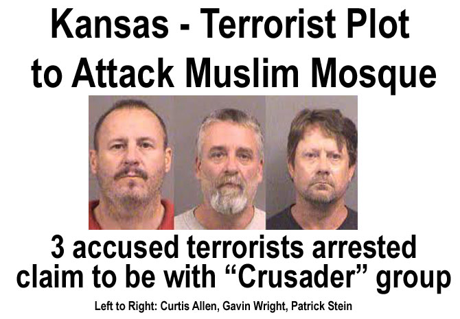 Kansas Terrorist Plot Foiled Targeting Muslims, Mosque, Churches