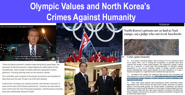 Olympic Values and North Korea’s Crimes Against Humanity