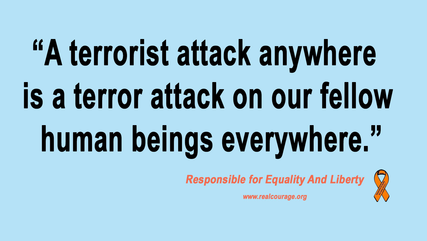 Terrorism is an Attack on Human Rights of All